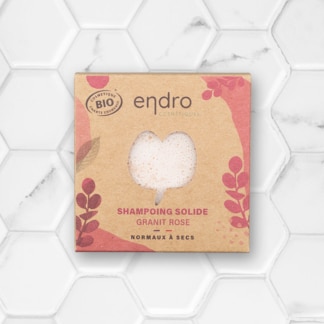 shampoing solide granit rose endro
