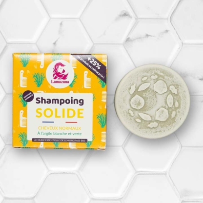shampoing solide pour cheveux normaux lamazuna
